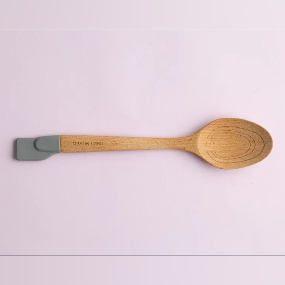 MASON CASH Innovative Kitchen Solid Spoon and Jar Scraper